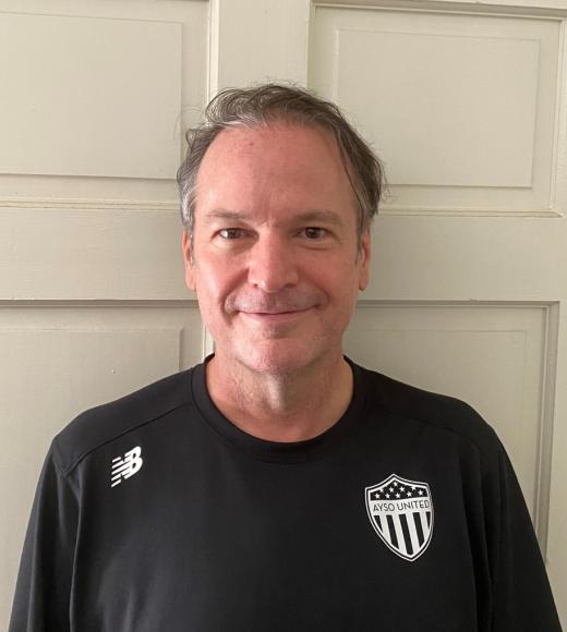 Man in a football jersey